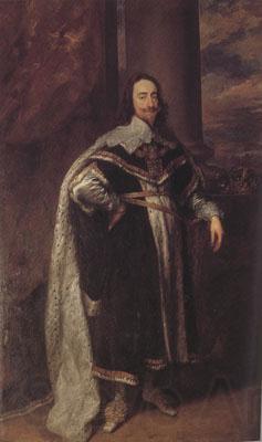Peter Paul Rubens Charles I in Garter Robes (mk01) Spain oil painting art